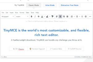 TinyMCE编辑器